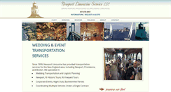 Desktop Screenshot of newportlimo.net
